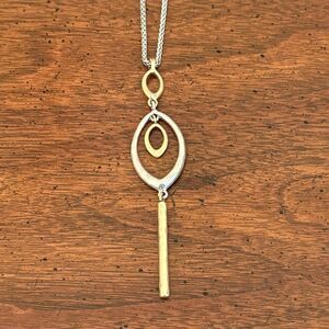 Lucky Brand | Two-Tone Pendant Necklace | 40”
Max Length